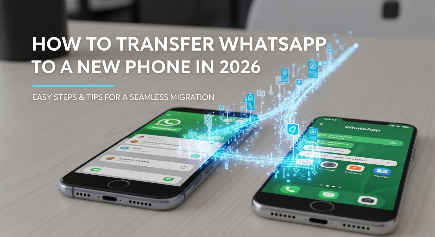 How to Transfer WhatsApp to a New Phone in 2026 (Step-by-Step Guide)