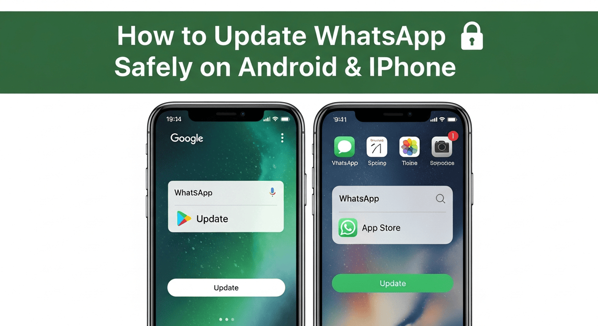 How to Update WhatsApp Safely on Android & iPhone (2026 Guide)