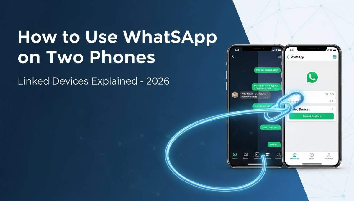 How to Use WhatsApp on Two Phones (Linked Devices Explained – 2026)